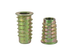 Flanged Insert Nuts Type D, Self-tapping Inserts