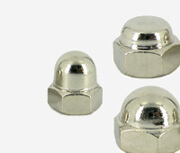 hex cap nuts, dome nuts